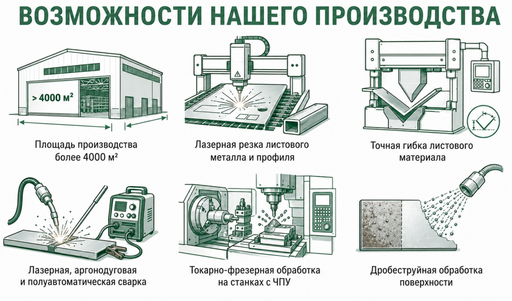 Возможности нашего производства